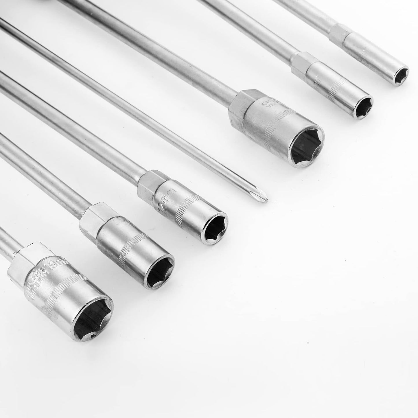 RUBBER COATED T-HANDLE SET OF 7 SOCKETS