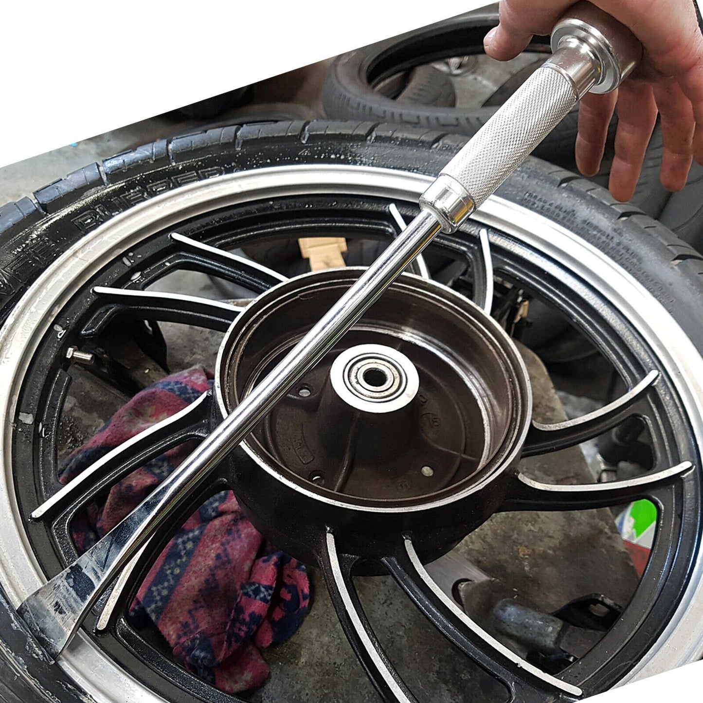 TYRE LEVER 16 HEAVY DUTY CNC ALLOY HANDLE