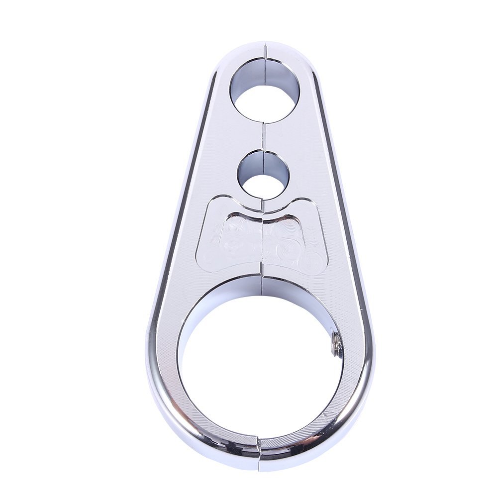 CABLE HOSE CLAMP SILVER (SET OF 2)