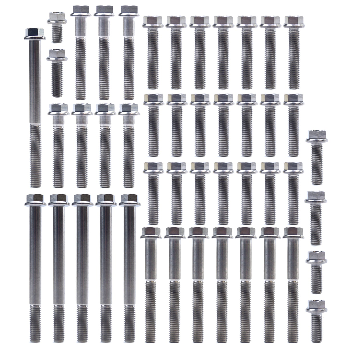 KAWASAKI KX 450 TITANIUM ENGINE BOLT KIT, KIT SIZE 47 BOLTS !!! MADE TO ORDER !!!