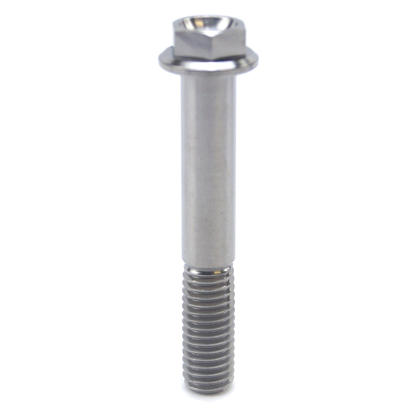 TITANIUM GR5 BOLT M8 x 50mm EACH, FLANGE OD: 14mm / HEX SIZE: 10mm, /