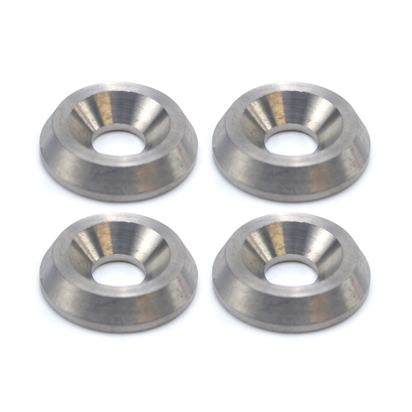 TITANIUM M8 CSK WASHER PK4, TITANIUM GRADE 5 / PACK OF 4