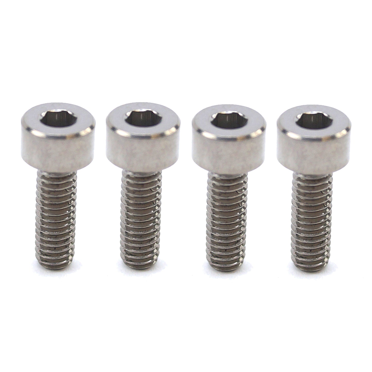 TITANIUM SKT ALLEN M4x12mm, CARB FLOAT BOWL SCREWS x 4, / SOCKET CAP HEAD