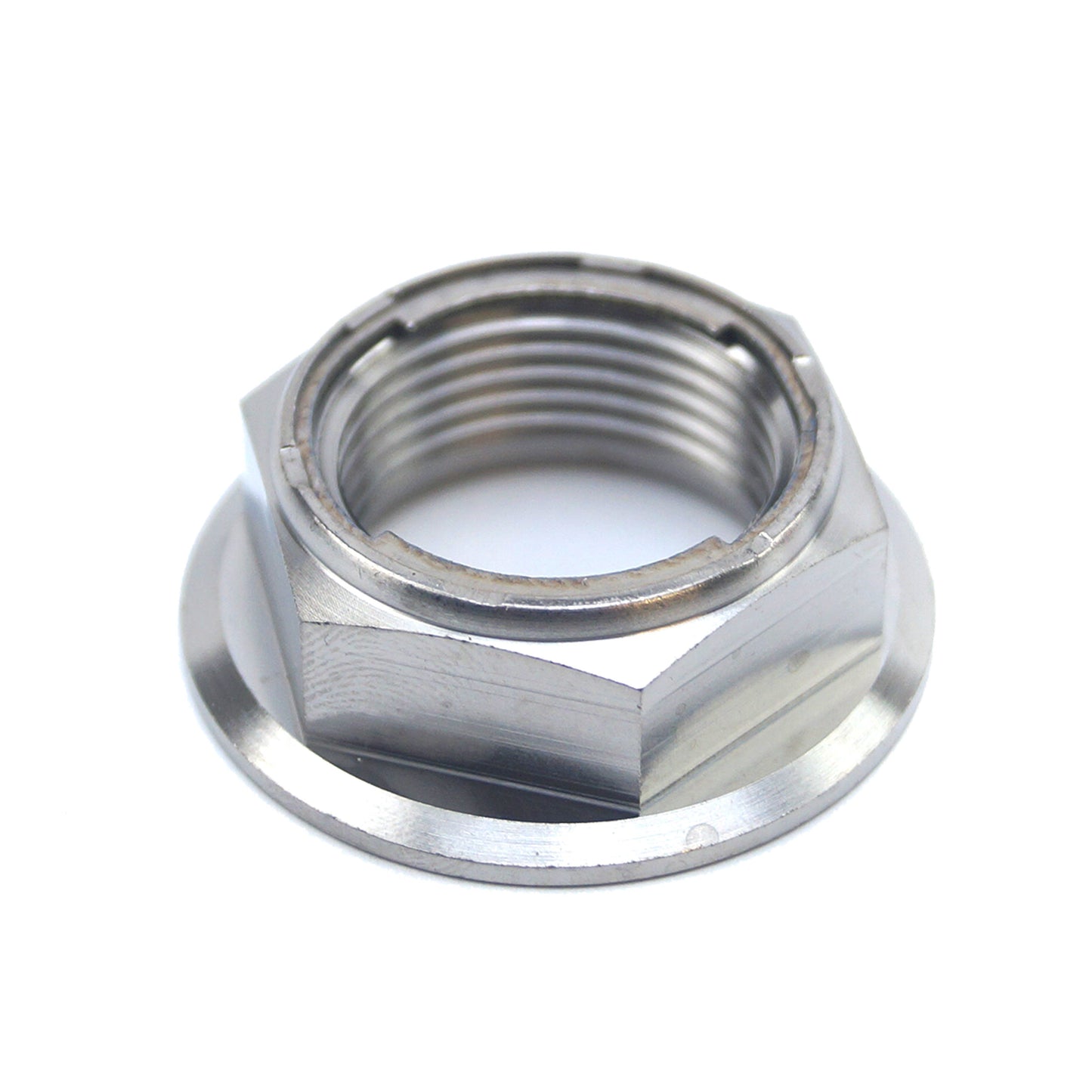 HONDA REAR SPINDLE NUT M22x1.5, TITANIUM GRADE 5 / OEM REF: 90305-KZ4-J20