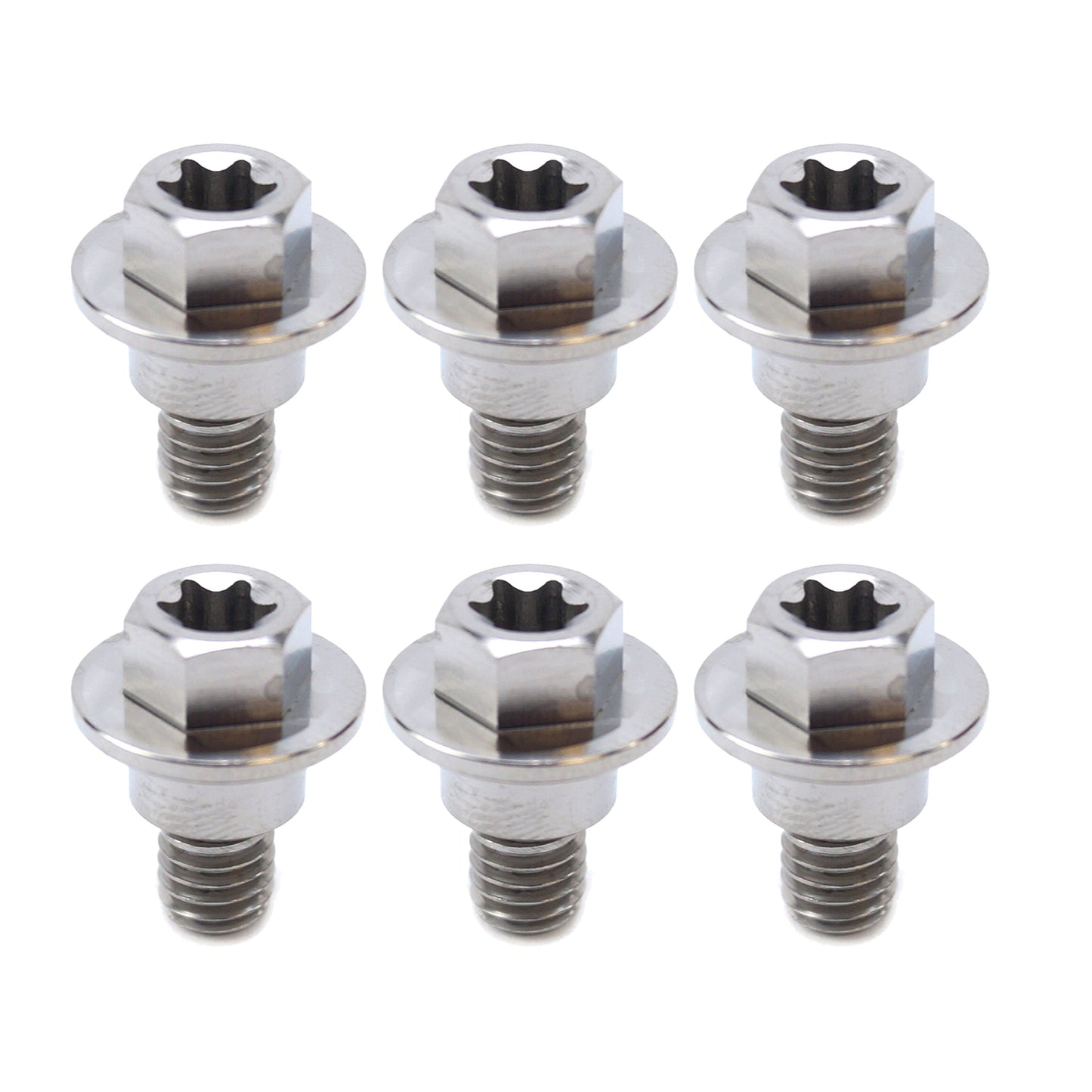 GR5 DUAL/D FORK COVER BOLTS PK6, TITANIUM / KTM OEM 59001092050