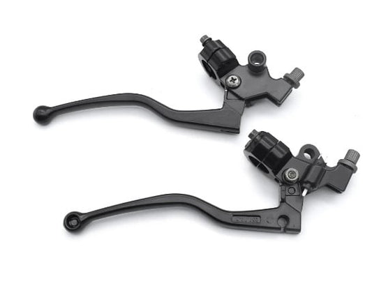 CLUTCH & BRAKE LEVER 22mm WITH M10 MIRROR MOUNT