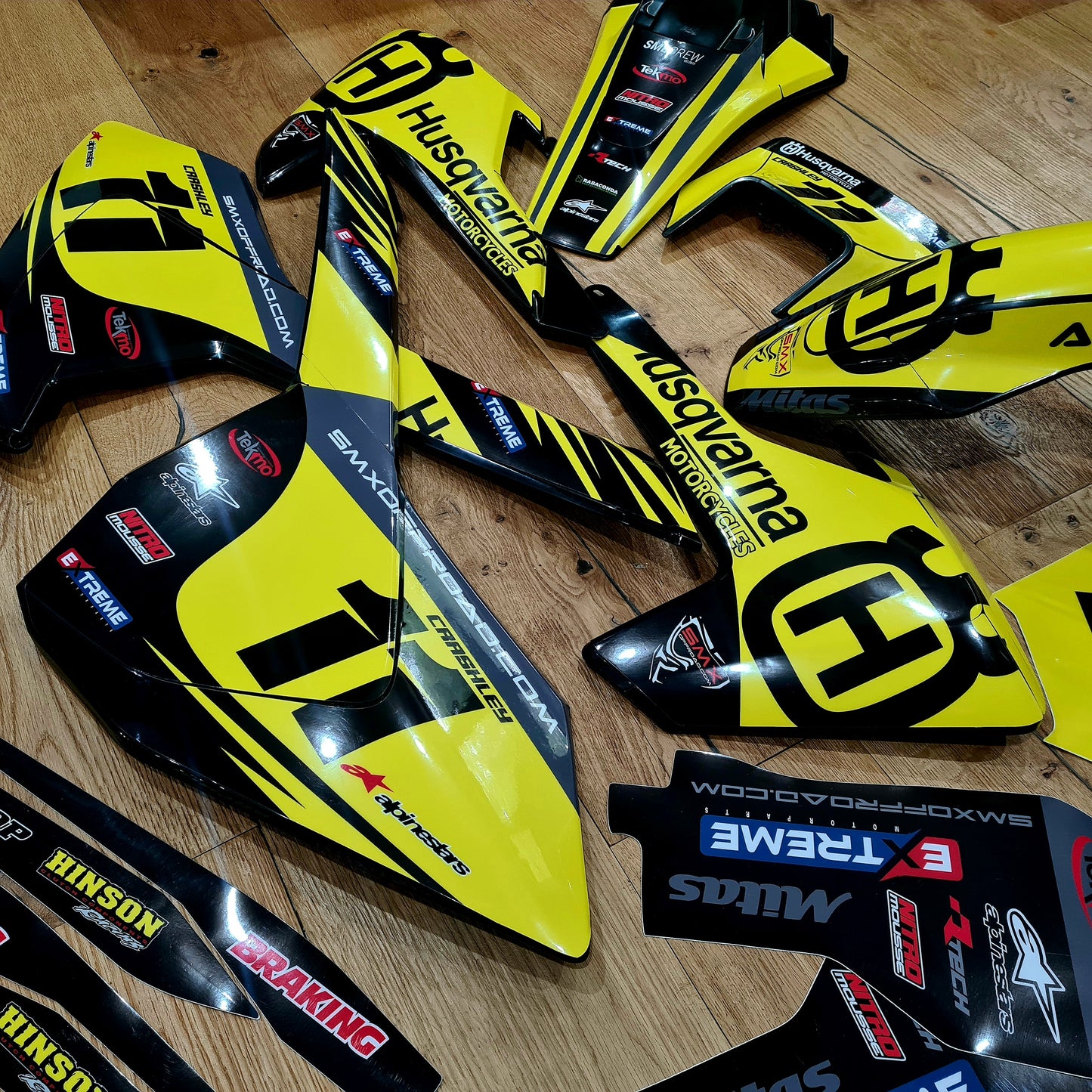 SMX GRAPHICS & PLASTICS ENDURO / MX BIKES- KTM HUSQVARNA GASGAS BETA SHERCO STARK