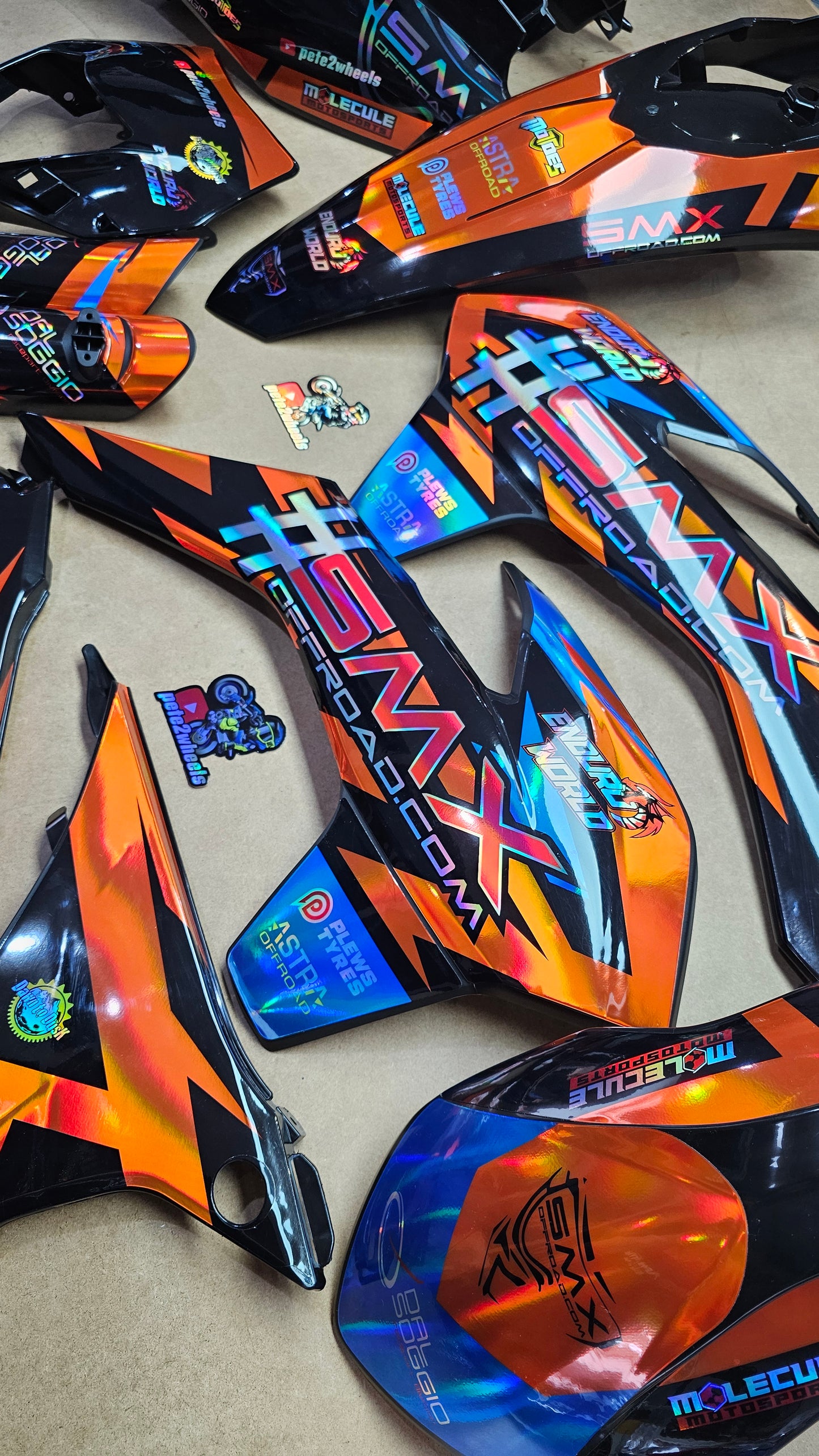 SMX GRAPHICS & PLASTICS ENDURO / MX BIKES- KTM HUSQVARNA GASGAS BETA SHERCO STARK