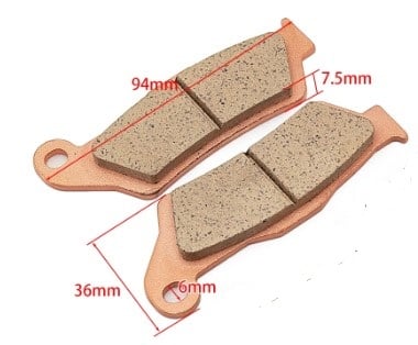 BRAKE PADS SINTERED METAL HD MX-D EXTREME 54613209044