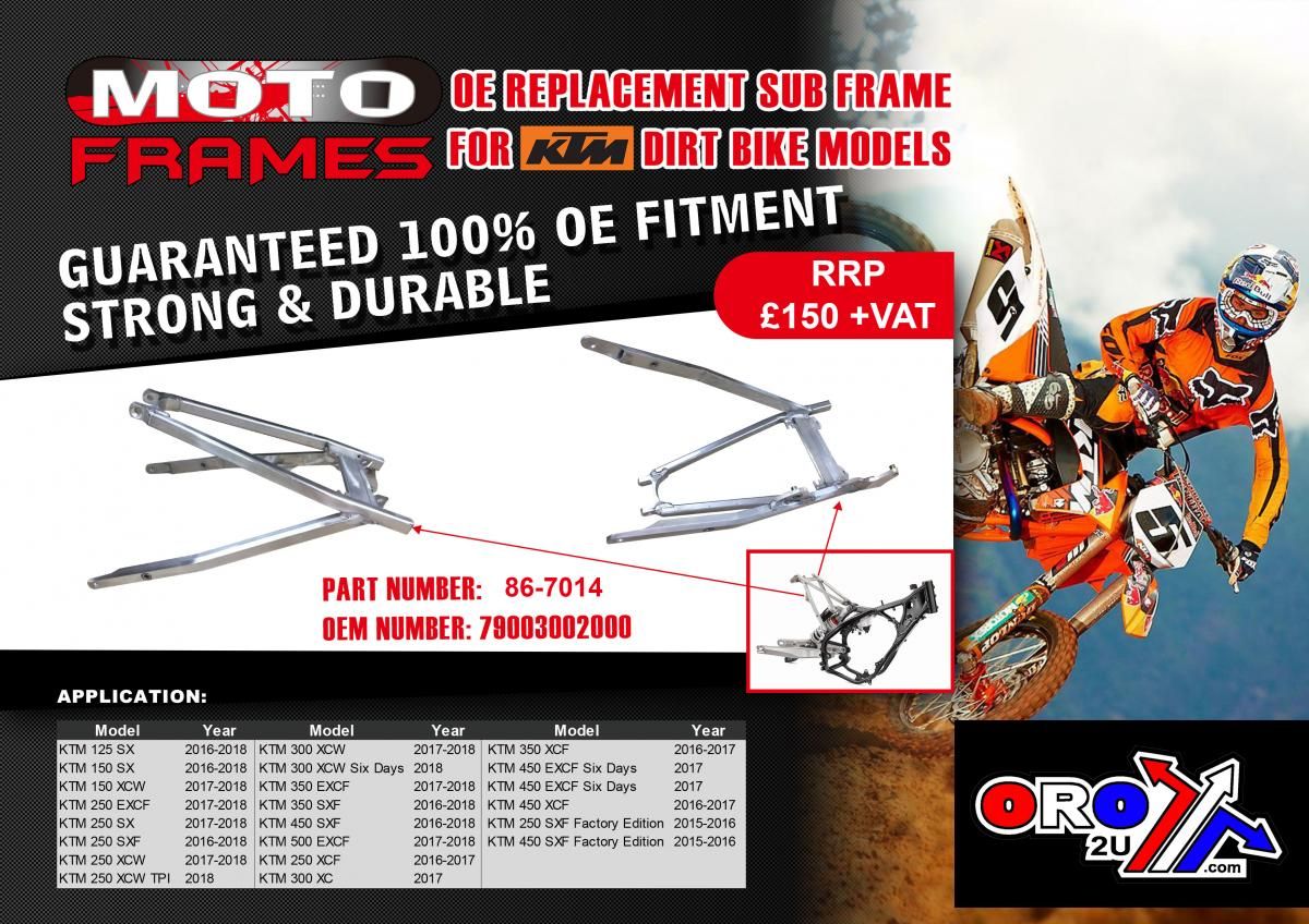 SUBFRAME REAR KTM 16-18 79003002000 79003002100 280851