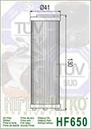 OIL FILTER HIFLO KTM, KTM HUSKY GASGAS 4Stroke