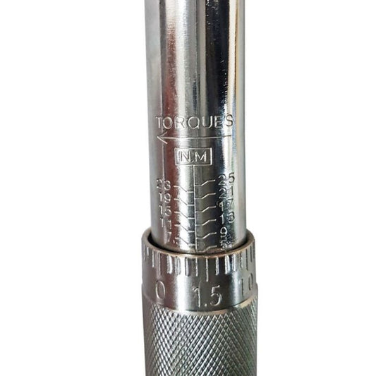 TORQUE WRENCH 1/4" DRIVE 5-25nm 280mm RATCHET HEAD