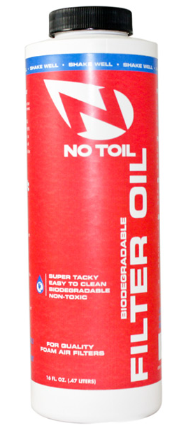 No-Toil Biodegradable Aerosol Filter Oil / Cleaner No Toil Notoil