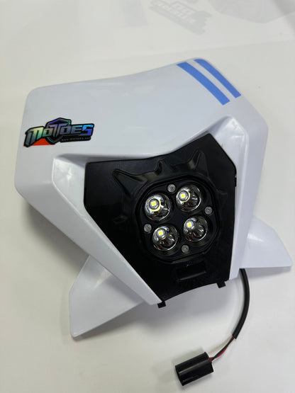 MOTES 3D LED POWER HEADLIGHT KTM HSQ GG SHERCO BETA