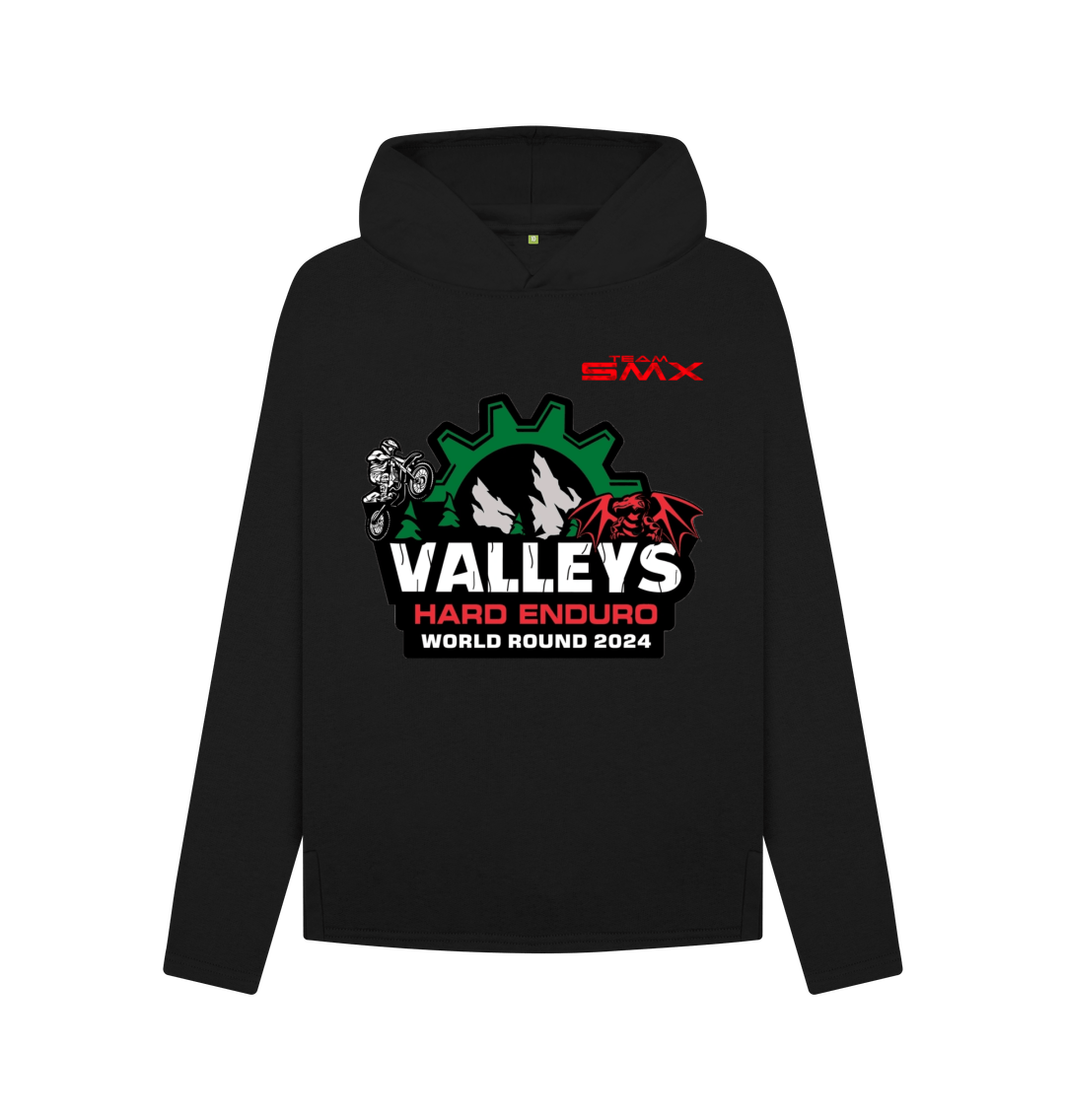 Black SMX Valleys Hoodie (Womens)