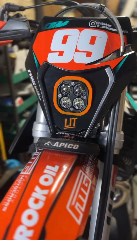 LIT Enduro LED headlights - KTM HSQ GASGAS BETA SHERCO REIJU
