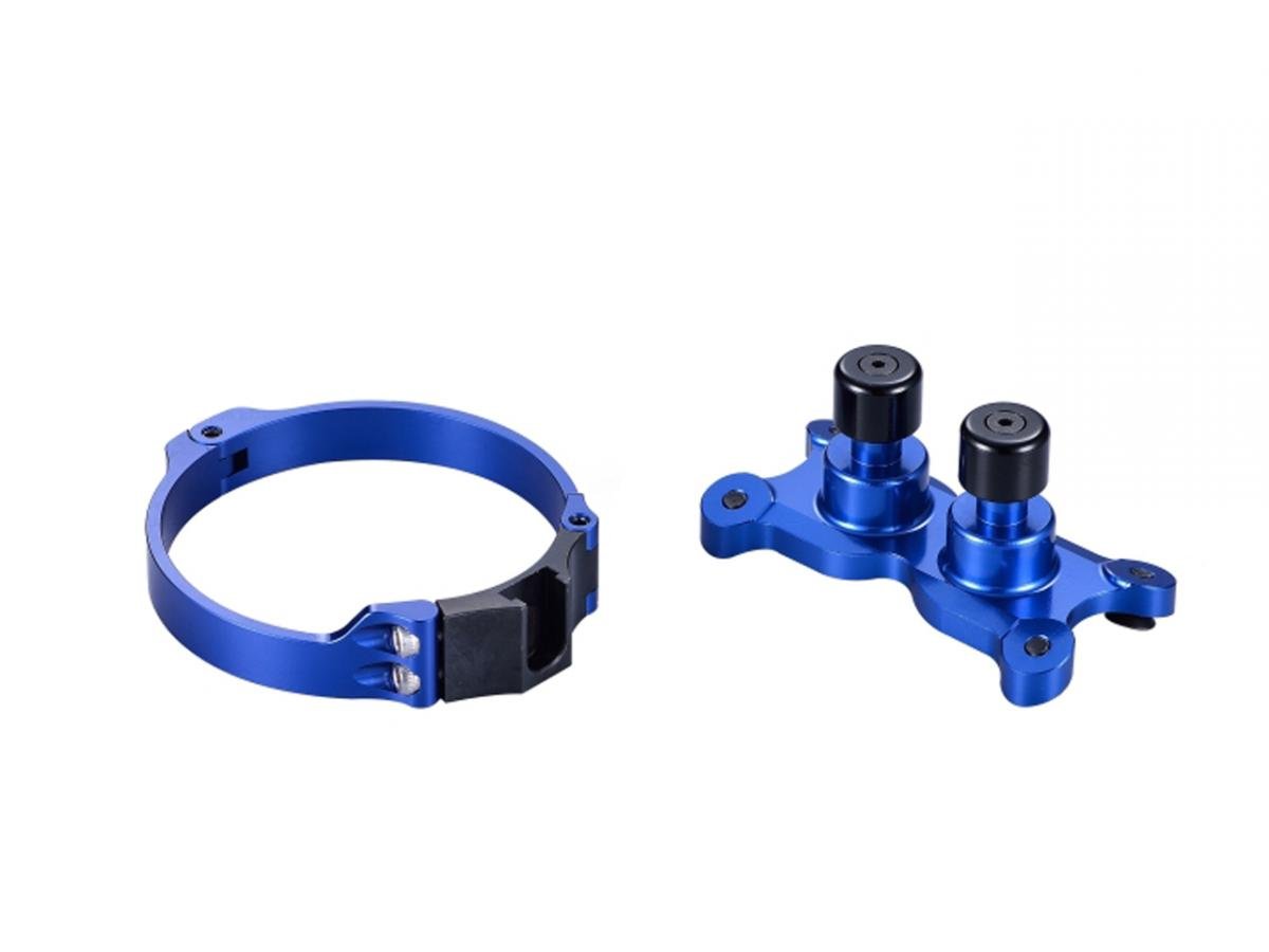 DUAL LIFT CONTROL 64mm KYB, FIR ASLC-207 BLUE, HOLESHOT DEVICE