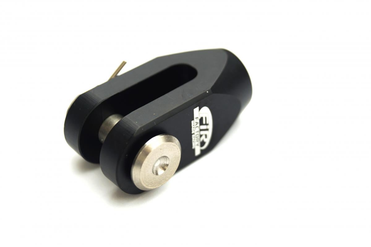 BRAKE CLEVIS REAR BLACK CR CRF, FIR ASRBC-04, CNC ALLOY