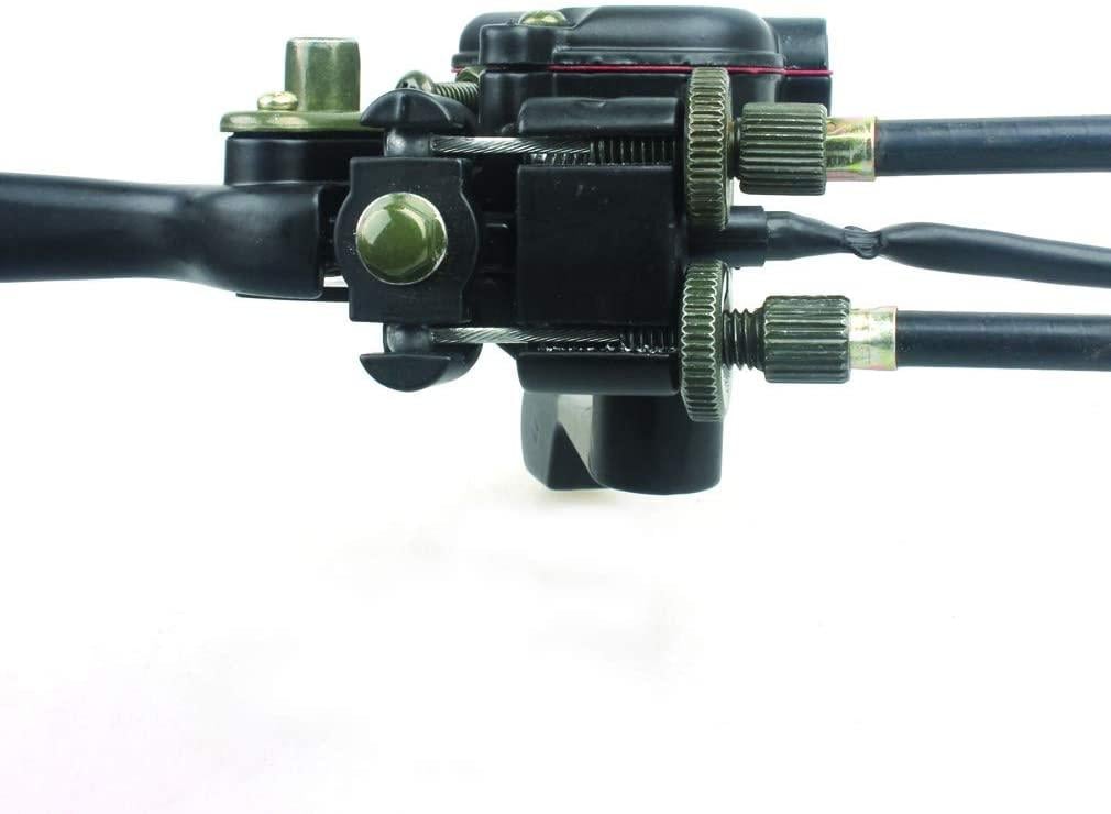 LEVER WITH THUMB THROTTLE ASSY., LT80 KFX80 Atv Hand Brake 57300-40B00, 57300-40B01