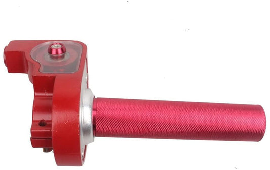 THROTTLE TWISTGRIP ASSY RED.