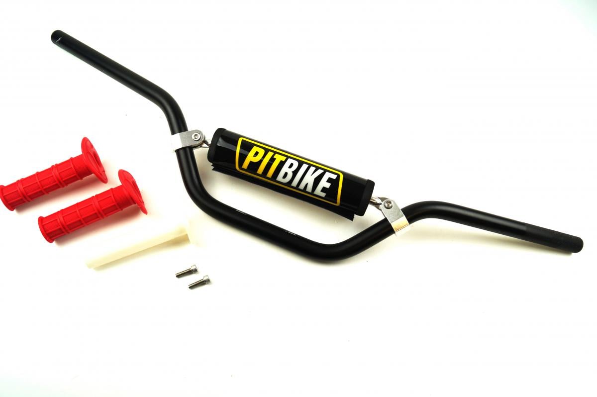 BAR WITH/PAD BLACK CR/KX +GRIPS, BLACK