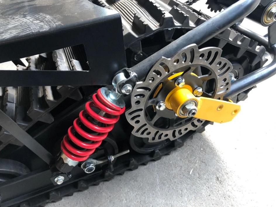 PIT BIKE TRACK KIT WITH SKI (40KG), TRACK CONVERSION KIT