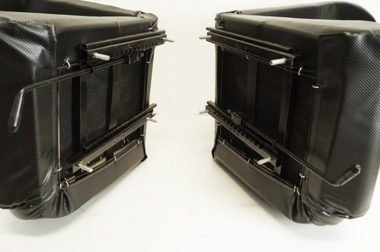 BUGGY GO KART UNIVERSAL TWIN BUCKET SEAT WITH MOUNTING RAILS