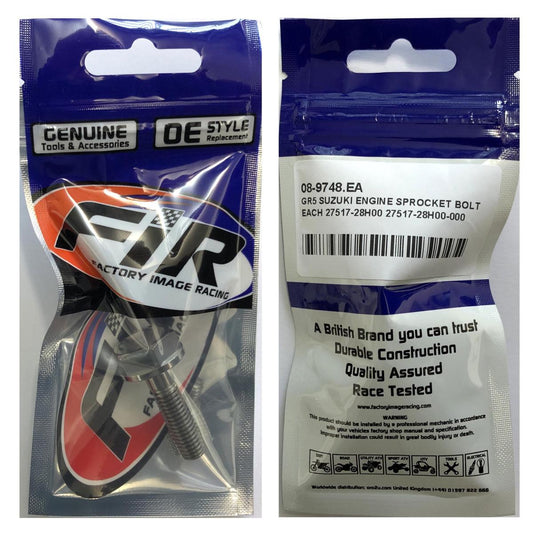 GR5 SUZUKI ENGINE SPROCKET BOLT, EACH 27517-28H00 27517-28H00-000