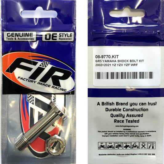 GR5 YAMAHA SHOCK BOLT KIT, 2002>2021 YZ YZX YZF WRF, 5NY-22241-00-00 5NY222410000