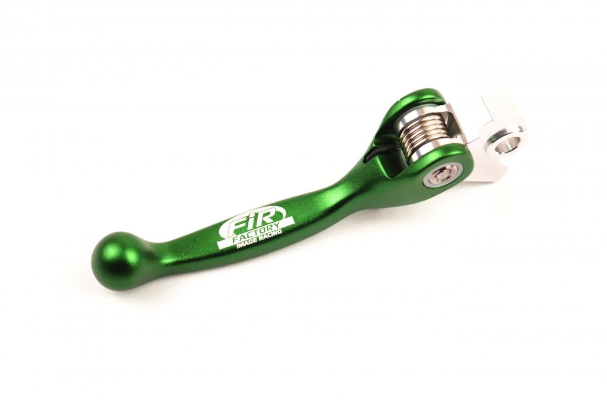 FIR H/D ULTI-FLEX LEVER KAWASAKI, FORGED 5MV-83922-00 GREEN, ACLB-384