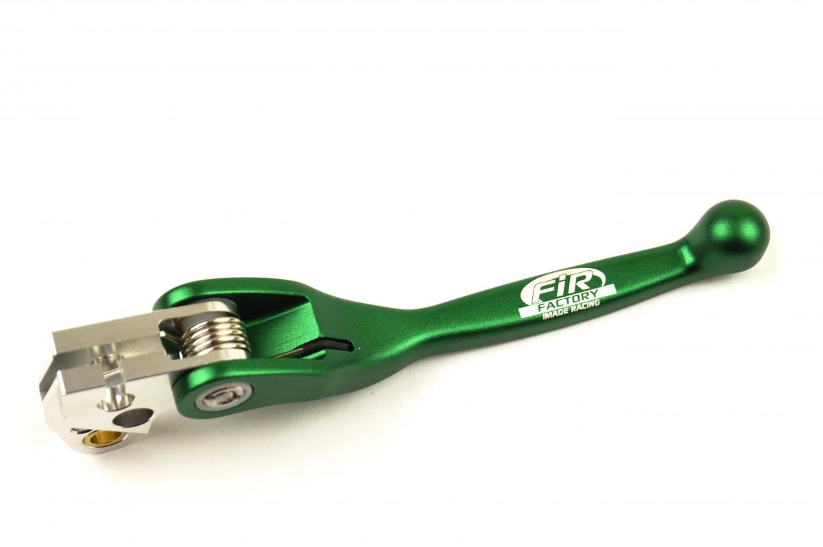 FIR H/D ULTI-FLEX LEVER KAWASAKI, FORGED ALLOY GREEN, ACLC-381
