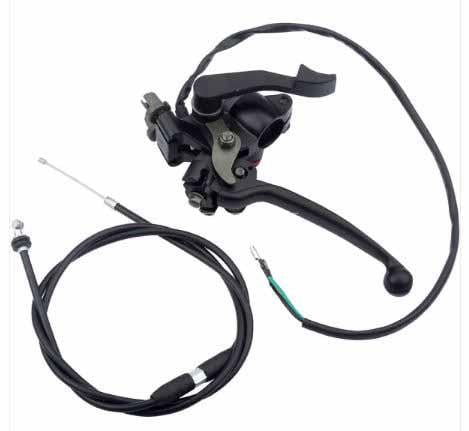 LEVER THUMB THROTTLE ASSY + CABLE.