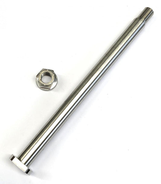 GR5 HONDA SWING ARM PIN & NUT, Ti-GR5 INSERT / M14x1.50mm / EACH, 52101-KZ4-J40 / 90305-KZ3-B01