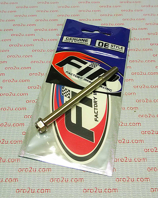 TITANIUM GR5 BOLT M6 x 80mm EACH, FLANGE OD: 11mm / HEX SIZE: 8mm, /