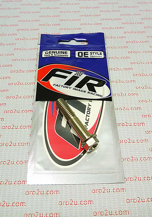 TITANIUM GR5 BOLT M8 x 40mm EACH, FLANGE OD: 14mm / HEX SIZE: 10mm, /