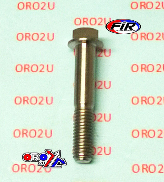 TITANIUM GR5 BOLT M8 x 45mm EACH, FLANGE OD: 14mm / HEX SIZE: 10mm, FIR BRAND /