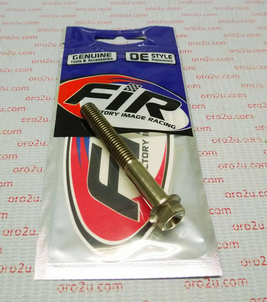 TITANIUM GR5 BOLT M8 x 60mm EACH, FLANGE OD: 14mm / HEX SIZE: 10mm, /