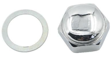 STEERING STEM DOME NUT & WASHER 63-13 HONDA 90304-153-000