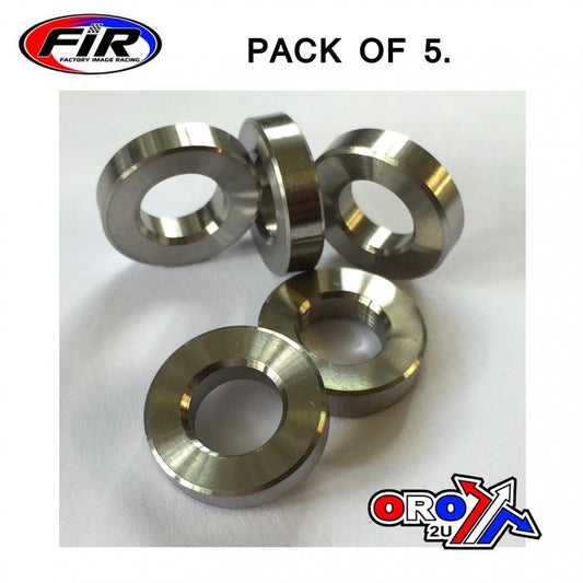 TITANIUM SPACER 6.50X3.00mm, TITANIUM GRADE 5 / PACK OF 5