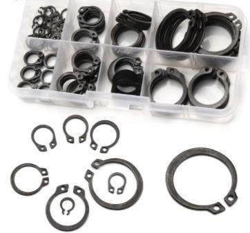 BOX EXTERNAL CIRCLIPS 160pcs 6-25mm
