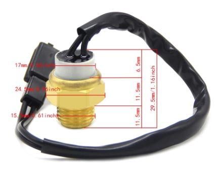 SWITCH RADIATOR FAN BLOCK CONNECTOR, 17680-48E00 Water Temperature Radiator Fan Switch, 17680-45C00, 17680-06C01,34850-10D00