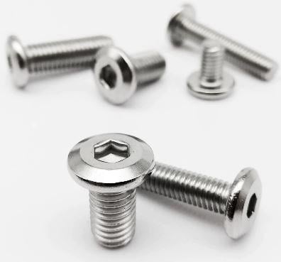 M6x16 304 Stainless Steel Large Flat Head