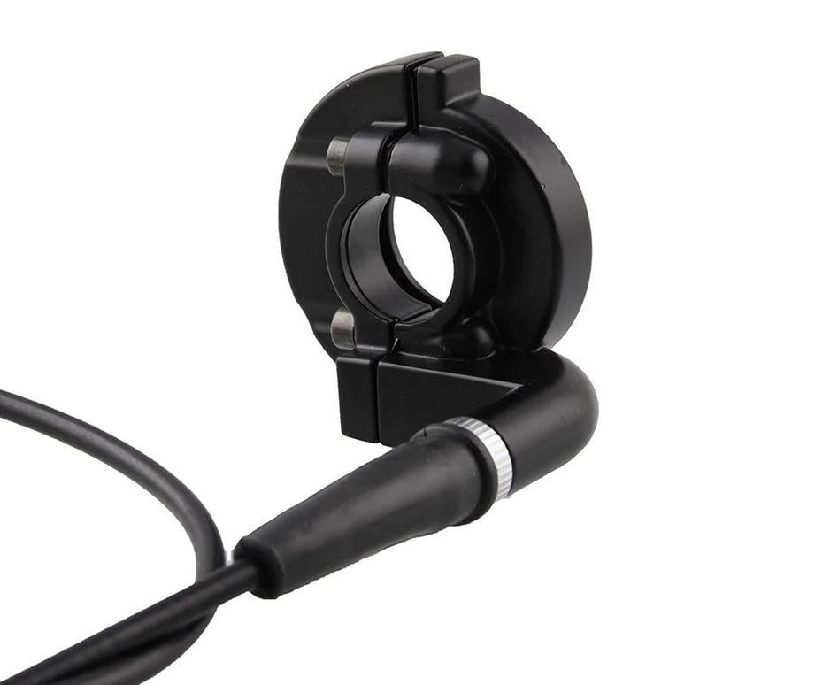 TWIST THROTTLE WITH CABLE AND CLAMP SET 7/8 22mm
