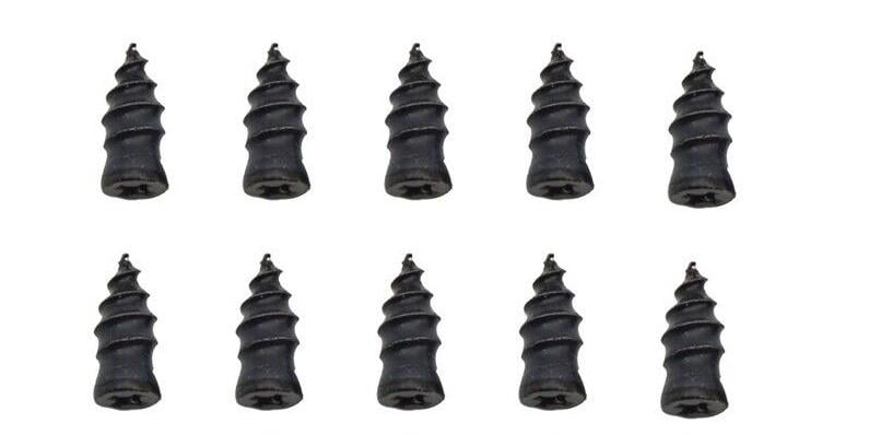 SMALL TUBELESS TYRE PUNCTURE REPAIR RUBBER NAILS (PACK OF 10) 0.1-3mm PUNCTURE REPAIRS
