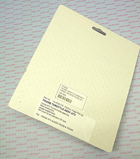 THUMB THROTTLE ASSEMBLY TRX250R 300 350 400EX 420 450R 700 300EX 250TE 250TM 2002-20 AT-08404