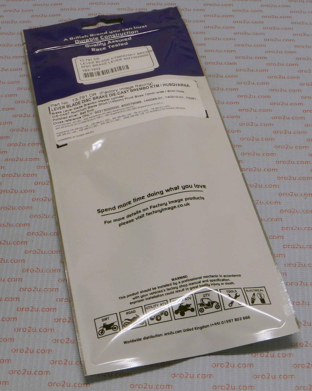 LEVER BLADE KTM/HUSKY BREMBO, DISC BRAKE LEVER 50213020000