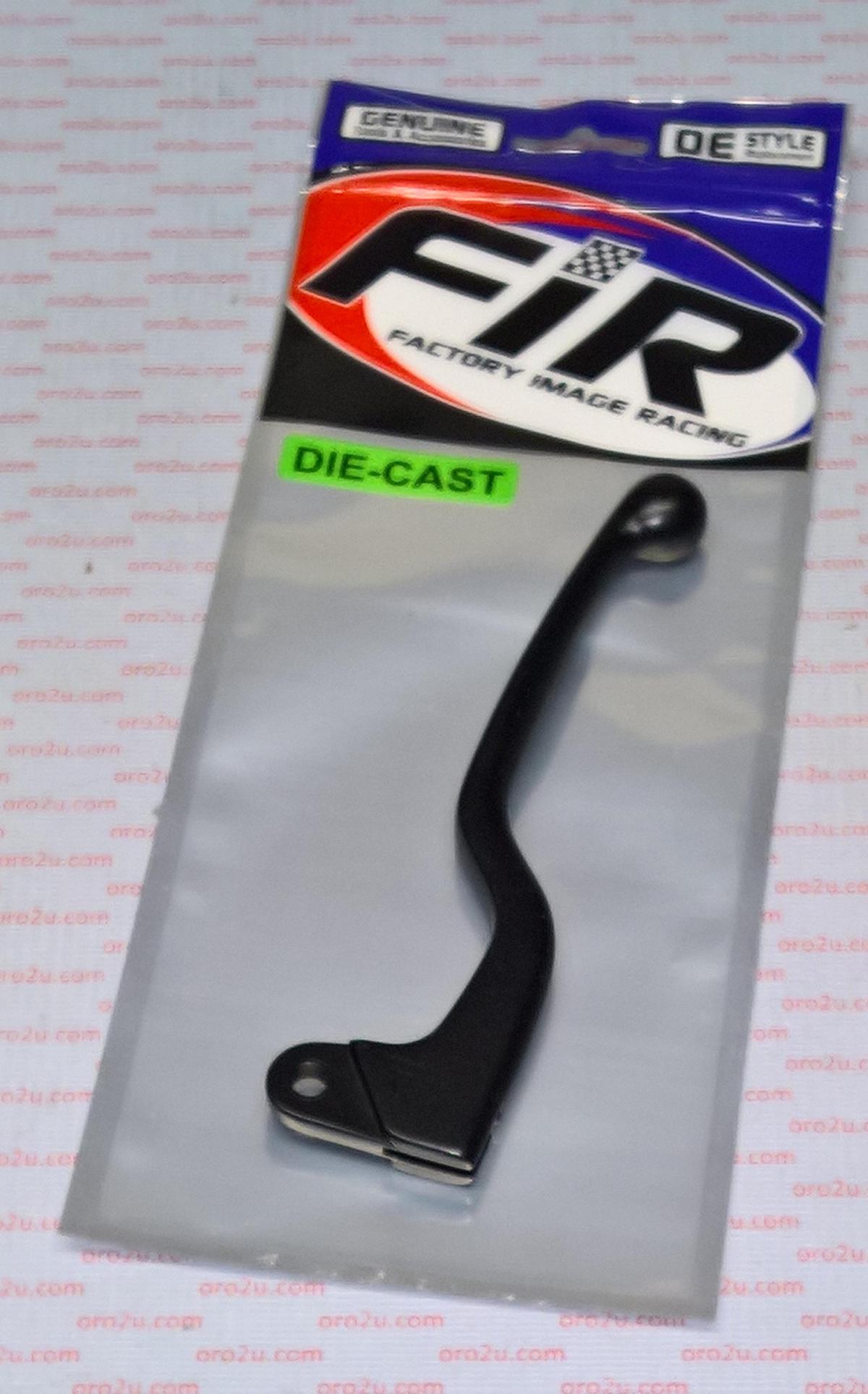 CLUTCH LEVER BLADE BLACK LONG, DIE-CAST HONDA CR 83-97