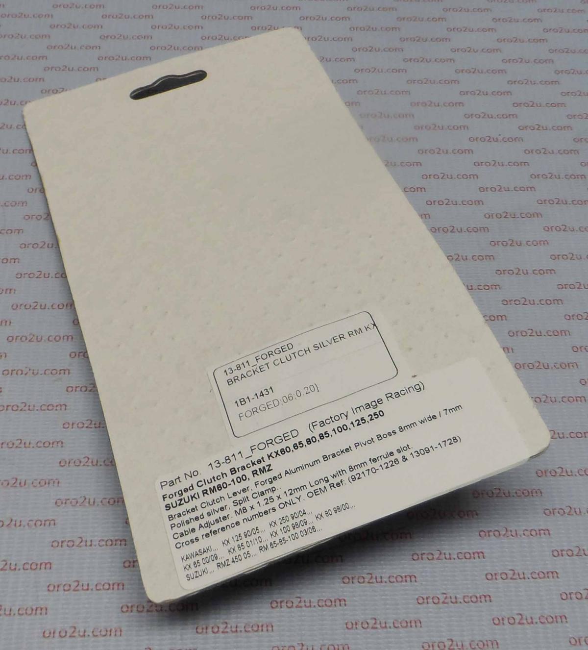 BRACKET CLUTCH SILVER RM KX