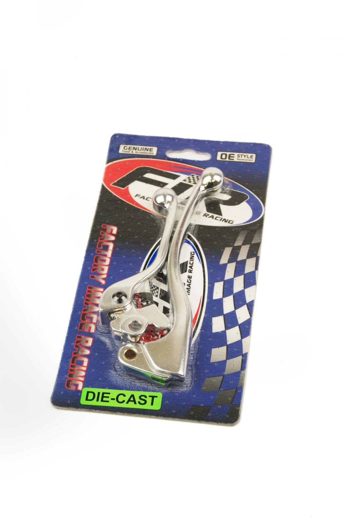 LEVER BLADE SET 01-07 YZ / YZF, SILVER ALUMINIUM DIA CAST