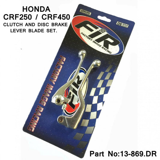 LEVER BLADE SET 07-17 CRF450, DIE CAST ALUMINIUM